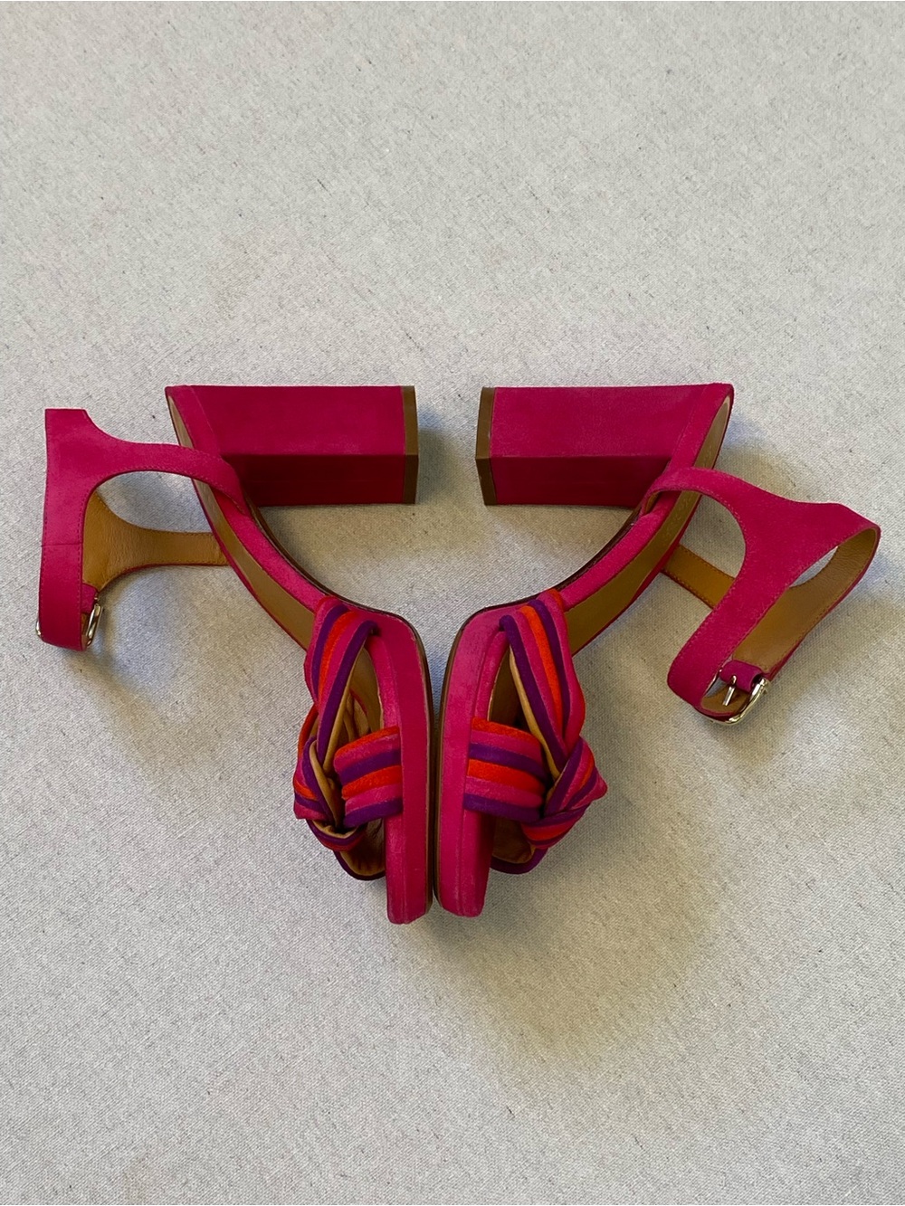 Sezane Editions Carmela High Sandals Size 39 - Picture 5 of 11